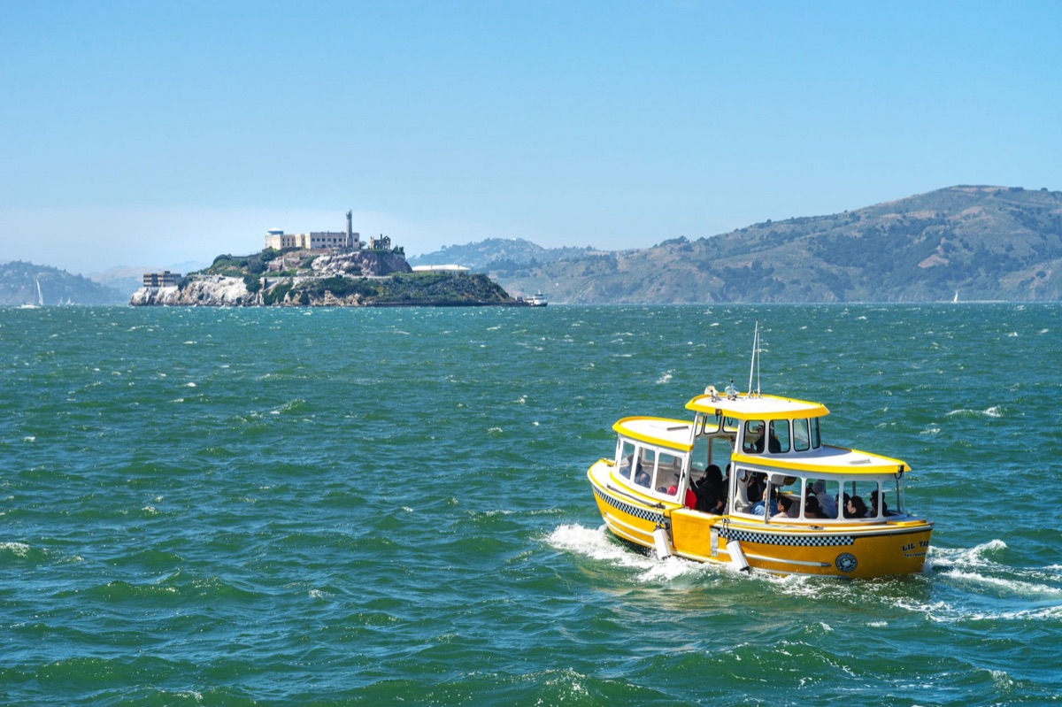 Alcatraz tour map and schedule