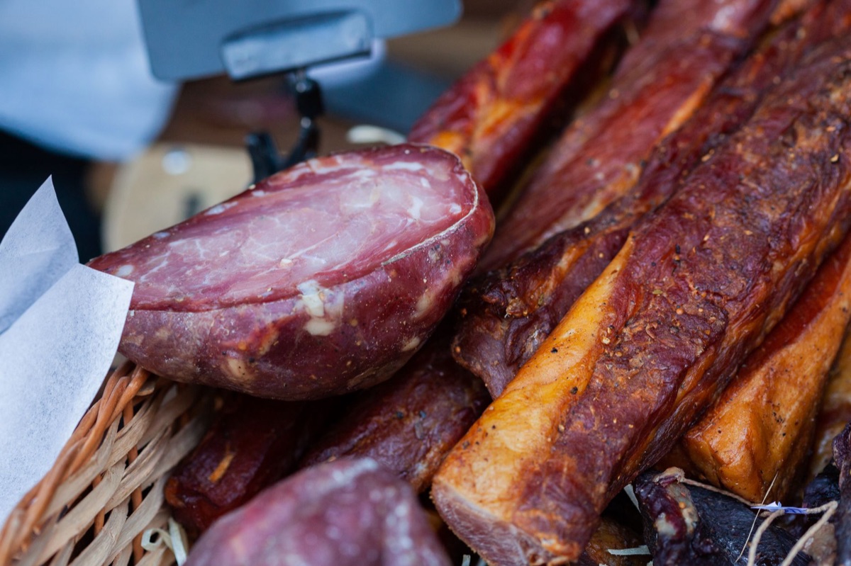 Carne de biltong em San Francisco