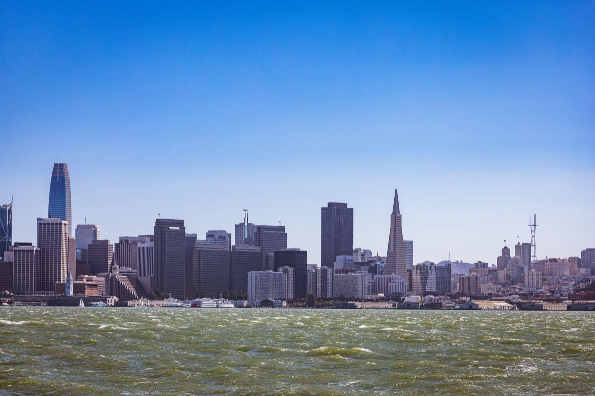 San Francisco Bucht Wasser