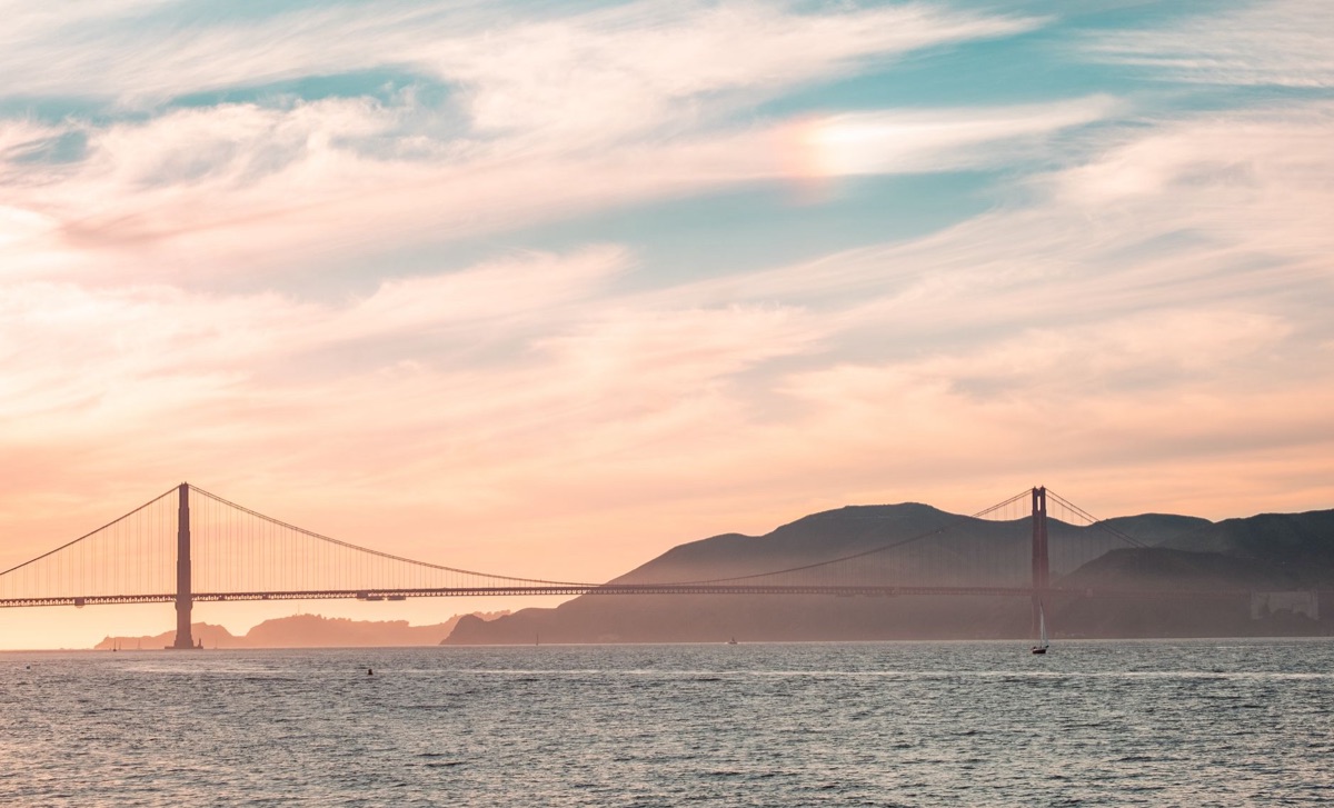 Puente Golden Gate al atardecer