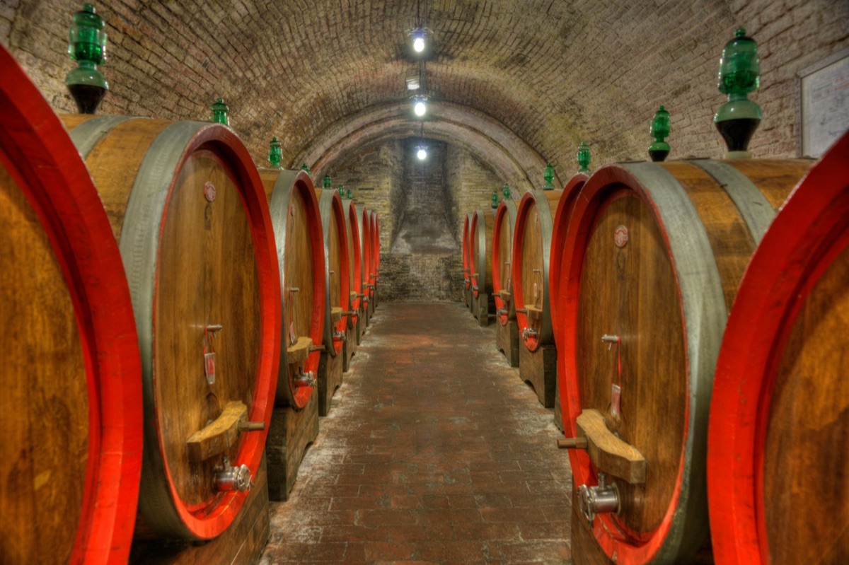 barrel con vino