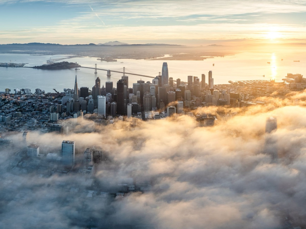 Un matin de brume à San Francisco