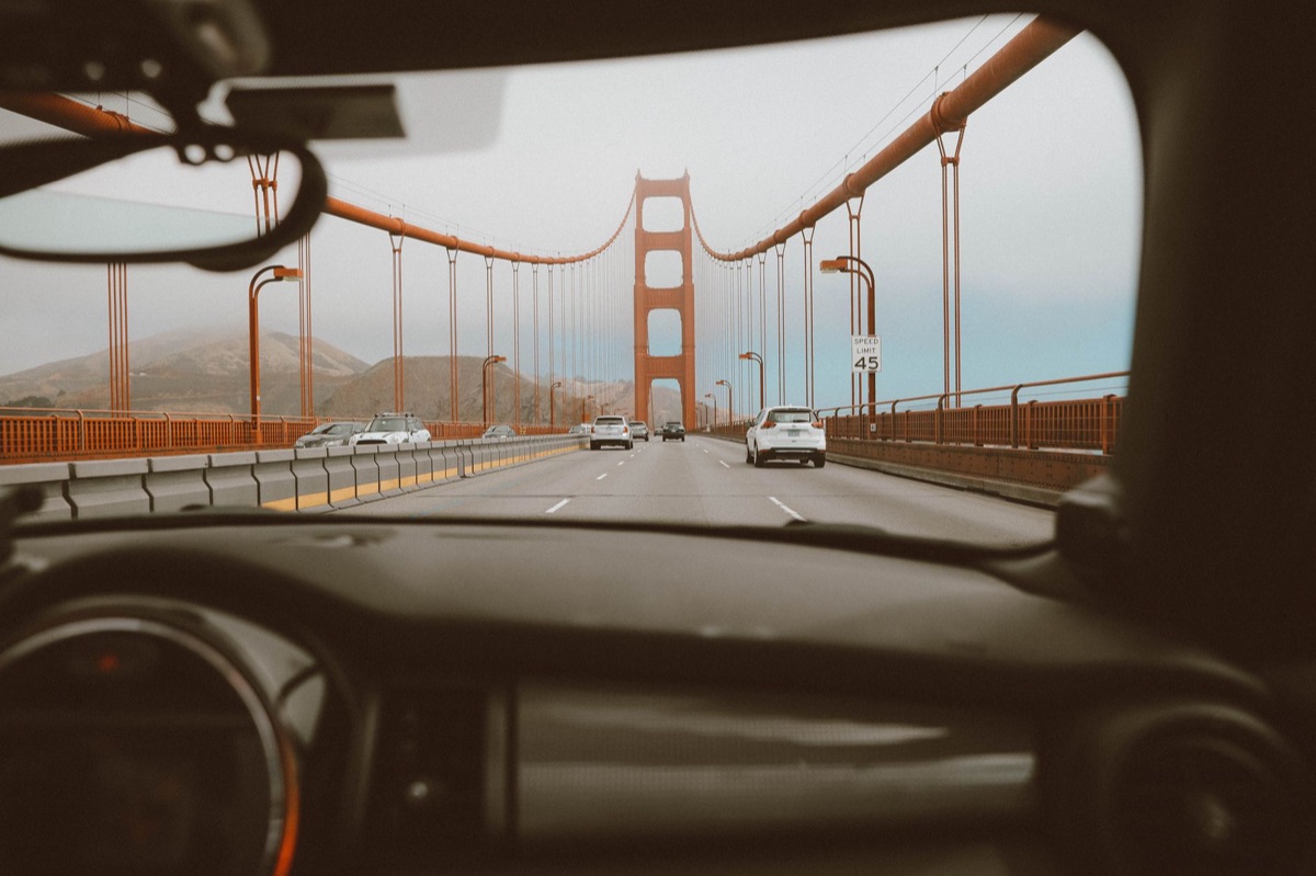 Un location de voiture à San Francisco