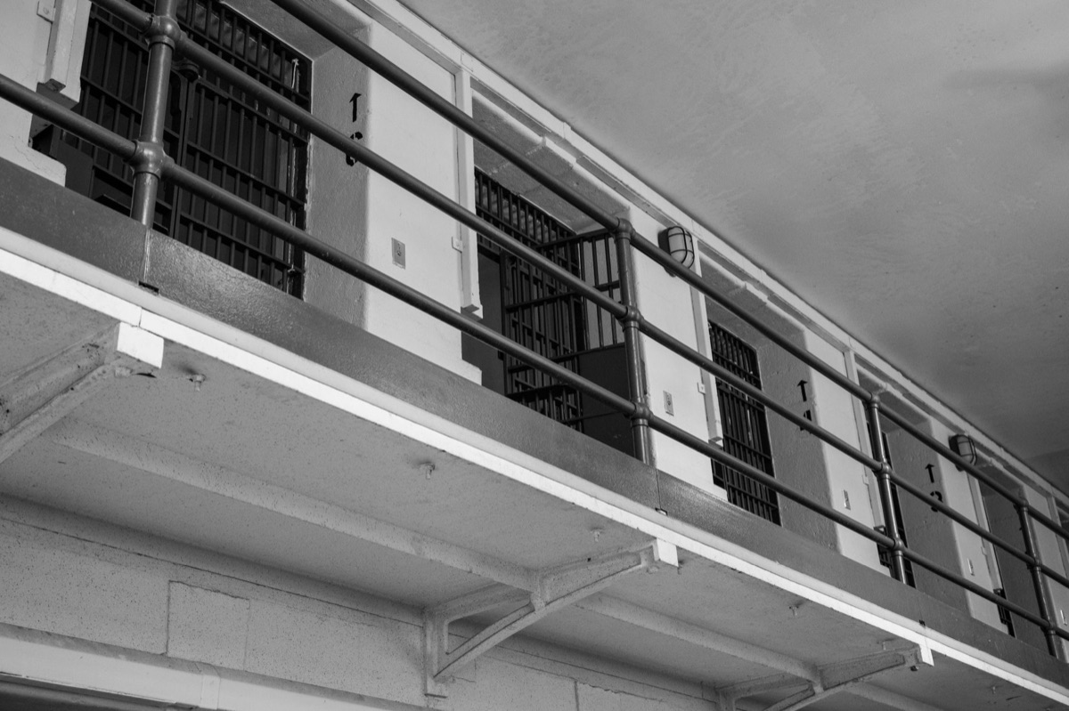 Celda prisionera San Quentin, California