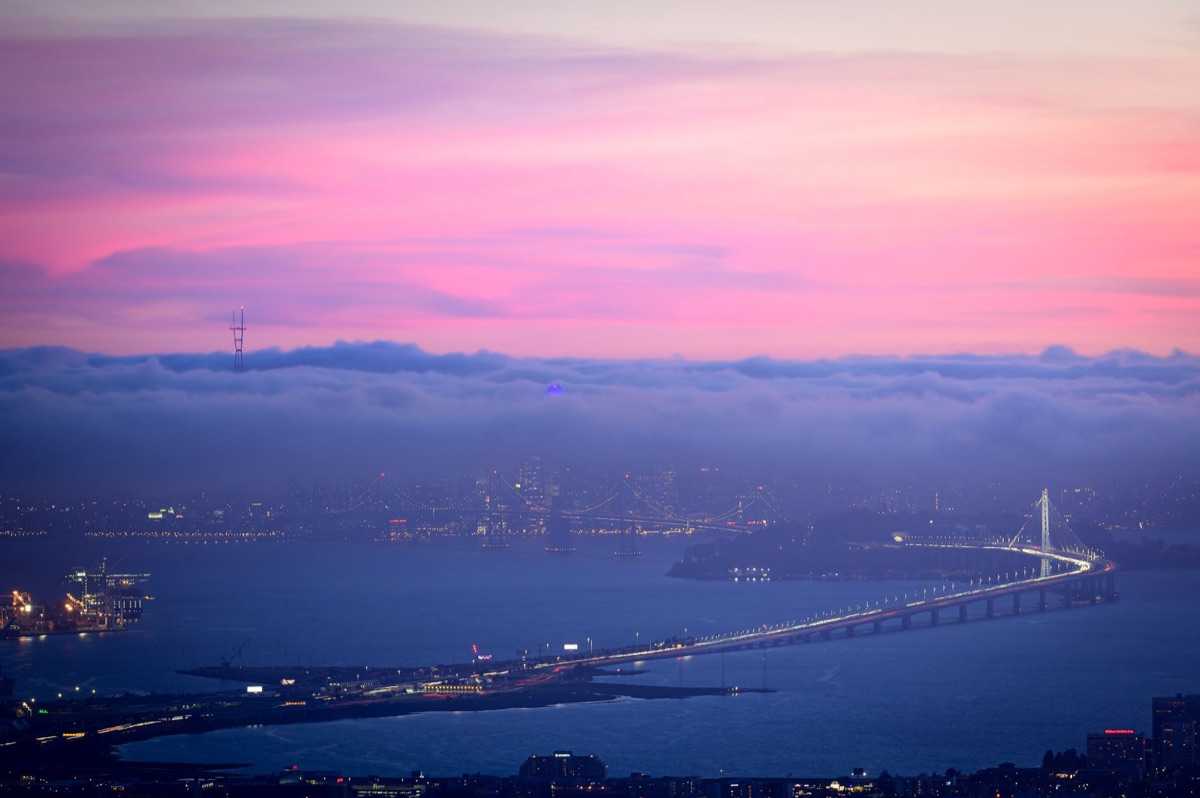 mappa del clima a san francisco